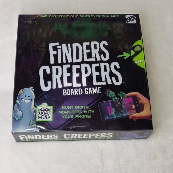 Finders Creepers Board Game Micro Games of America Hunt Digital Monsters New - Picture 2 of 12